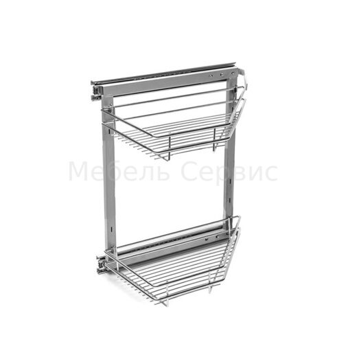 Механизм выкатной 2-х ярусный 45° M300, боковое крепление правый, LS2/300-45B/(R)NS